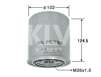Фильтр масляный VIC C-306 (FQ/BUIL BIO, SAKURA C10081) Фильтры масляные купить в Хабаровске. Интернет-магазин KLV-market  8-800-350-7267