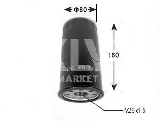 Фильтр масляный VIC C-521 (SAKURA C1535) Фильтры масляные купить в Хабаровске. Интернет-магазин KLV-market  8-800-350-7267