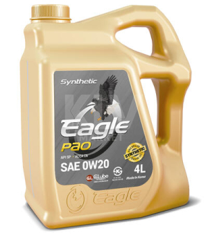 Масло моторное синтетическое  PAO SYNTHETIC 0W20 API SP, ACEA C6 EAGLE Масла для легкового транспорта купить в Хабаровске. Интернет-магазин KLV-market  8 924 4114 177